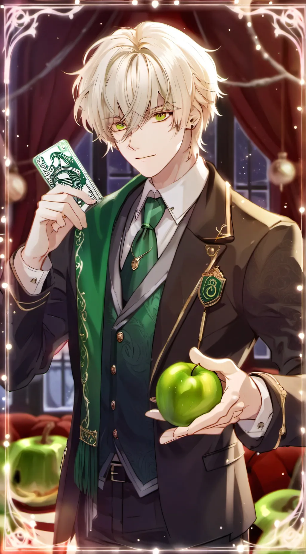 ai character: Draco Malfoy  background