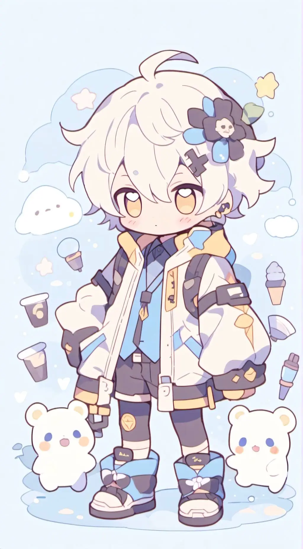 ai character: Walter background