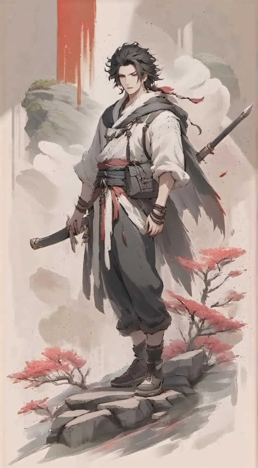 ai character: muzan background