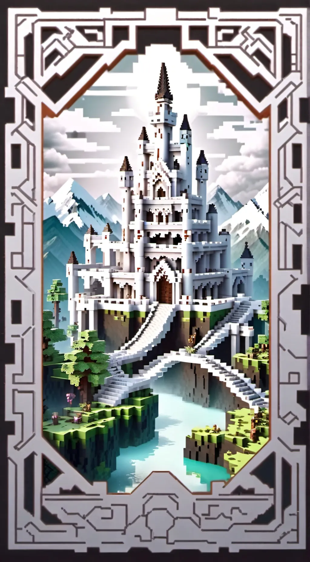 ai character: itsZedar  background