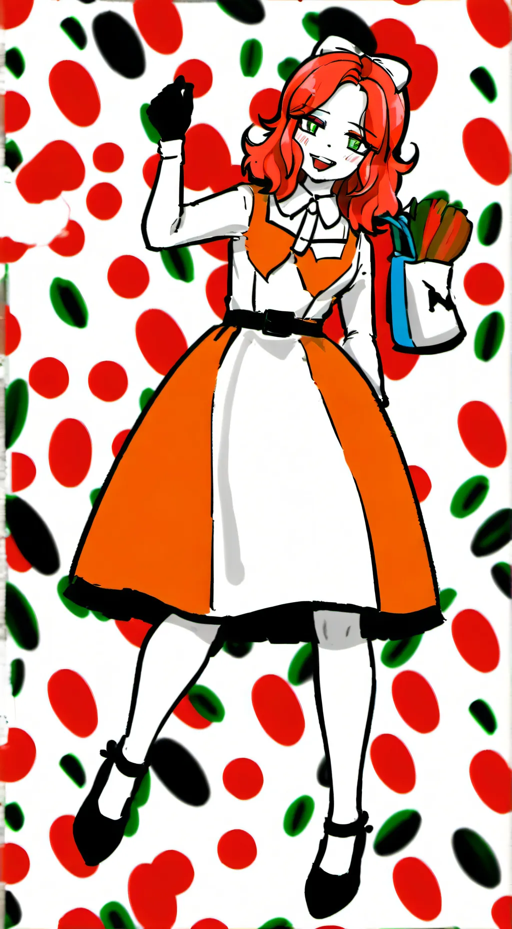 ai character: the artist(kicca) background