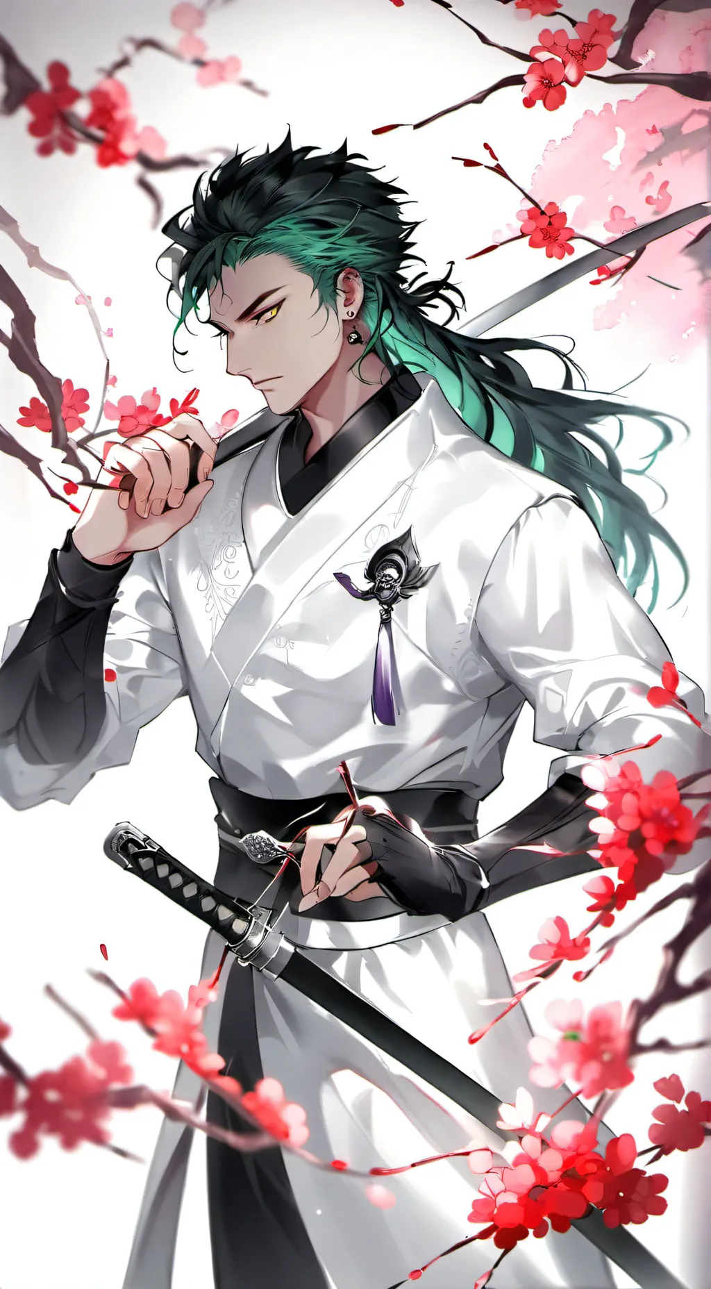 ai character: roronoa zoro background