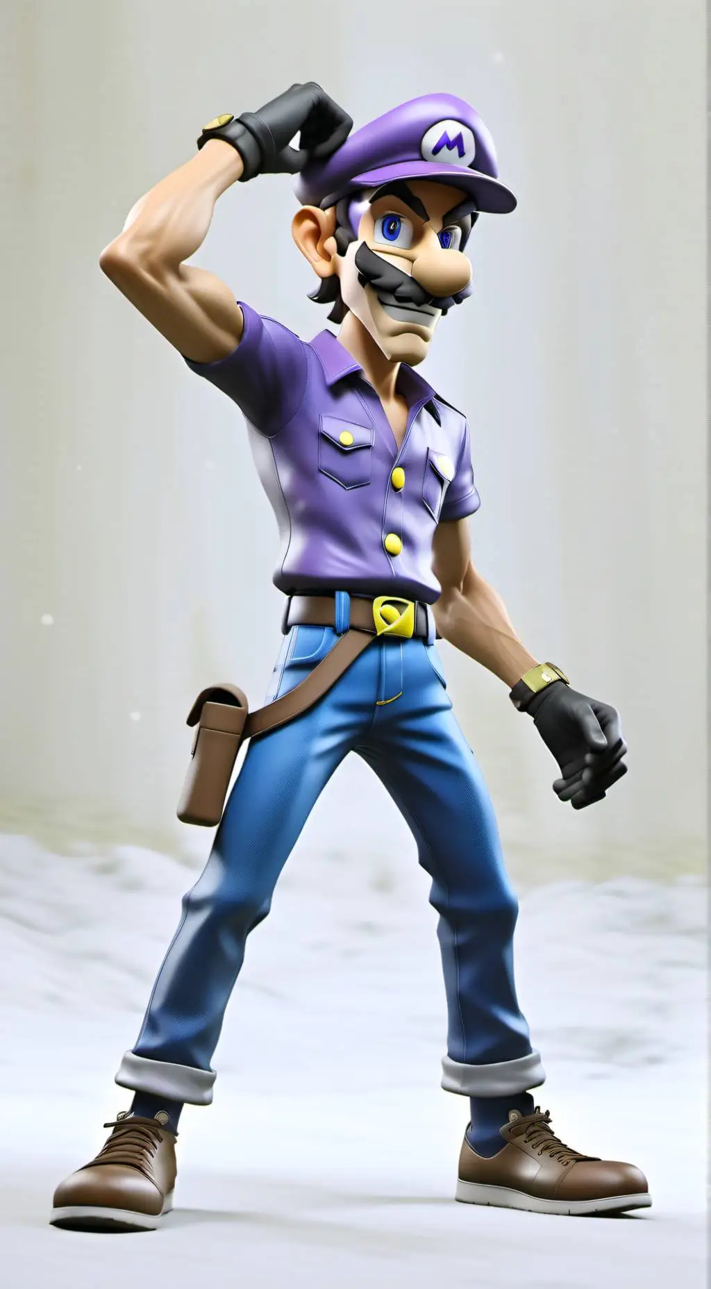 ai character: Waluigi(me) background