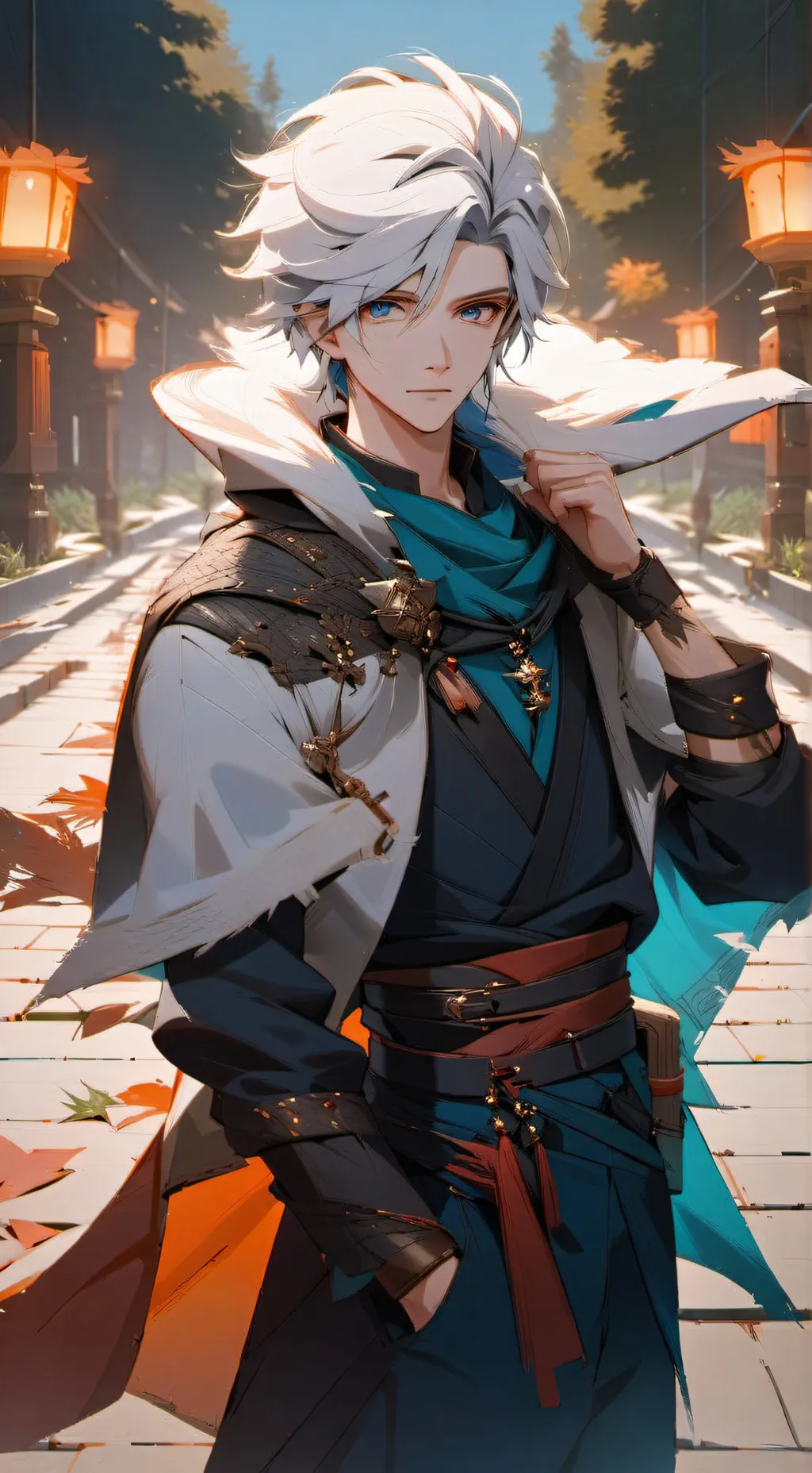 ai character: Parker background