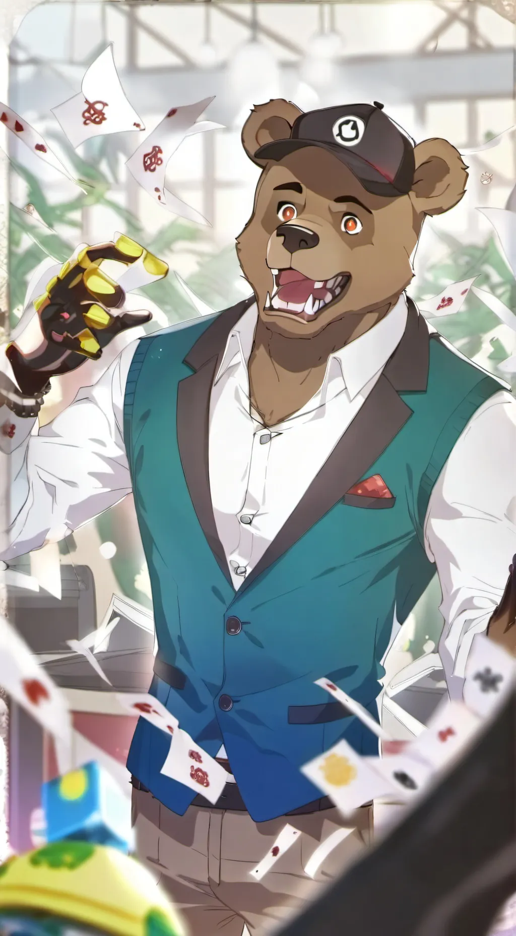 ai character: Freddy  background