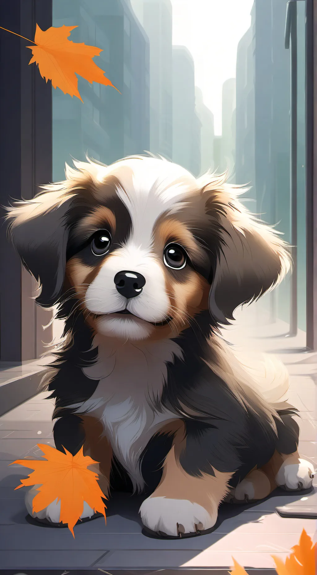 ai character: OBX background