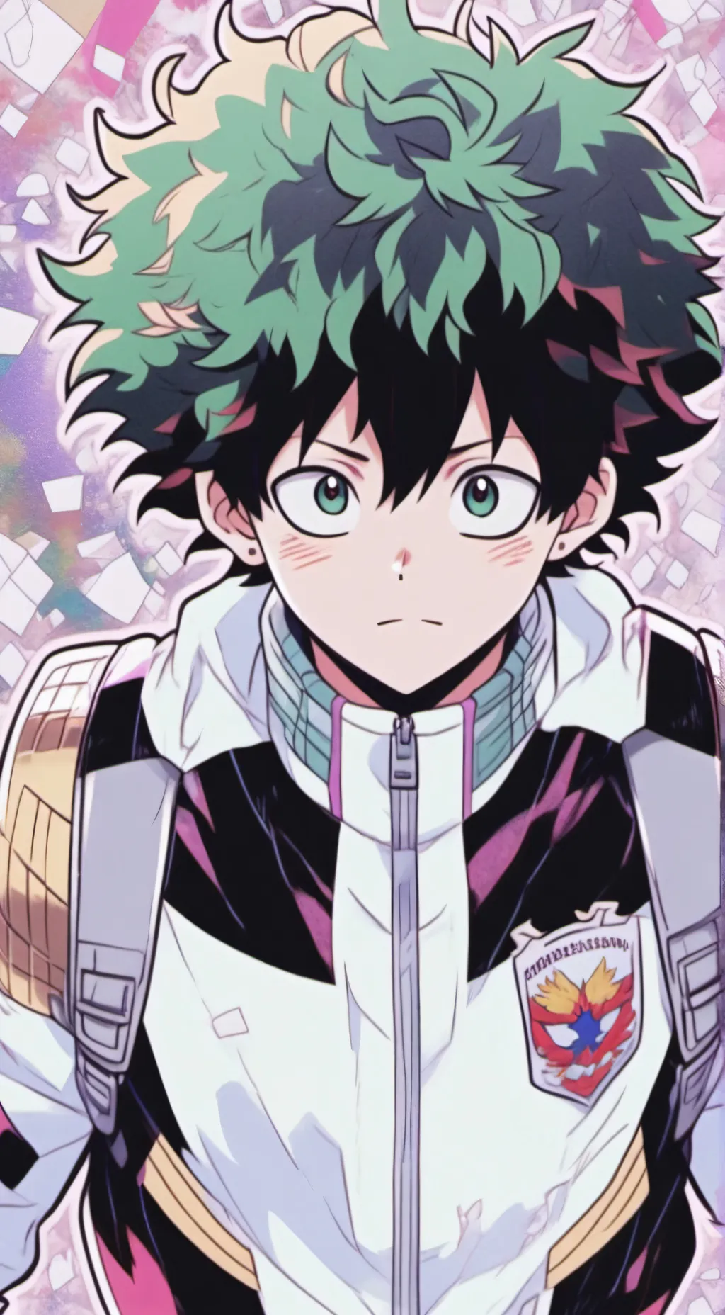 ai character: izuku  background