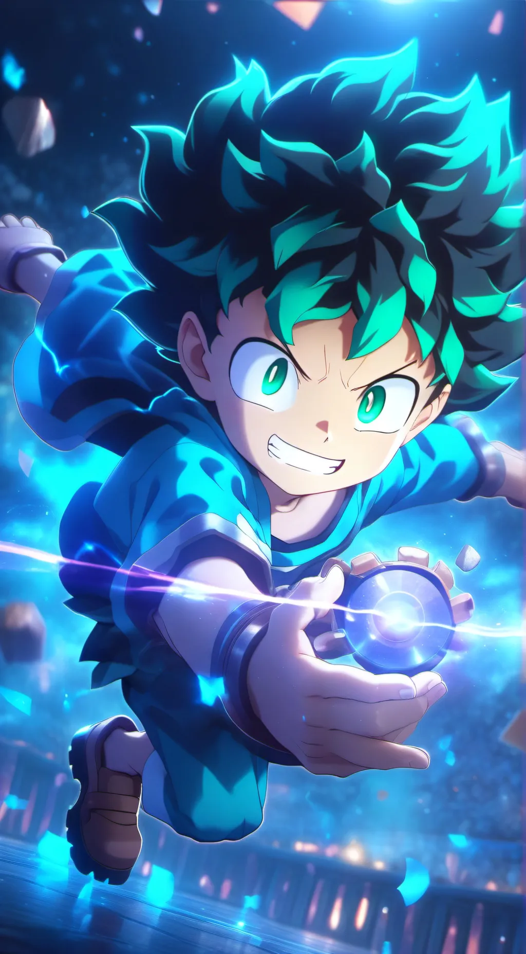 ai character: Deku snapped  background