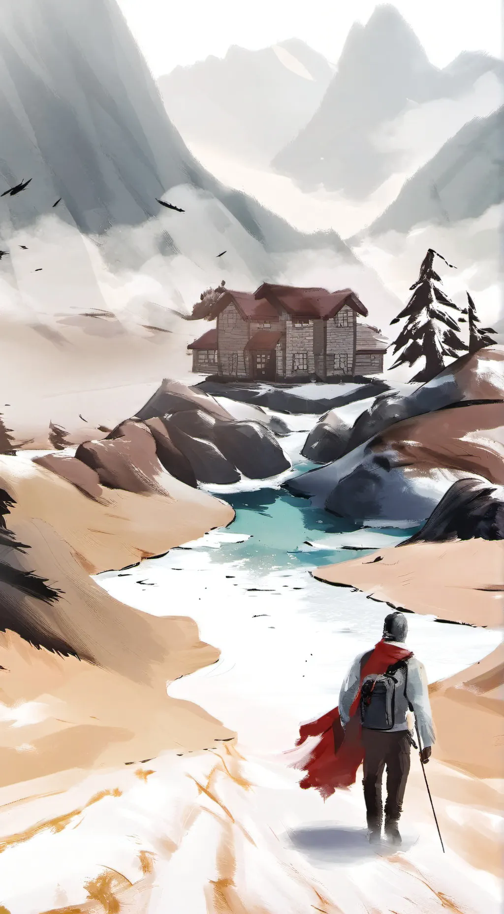 ai character: rubber fruit  background