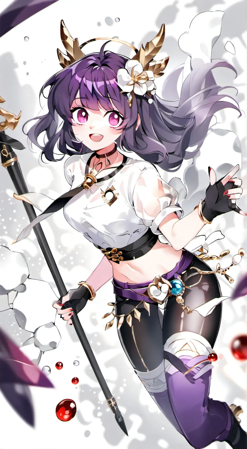 ai character: JELLYBEAN  background