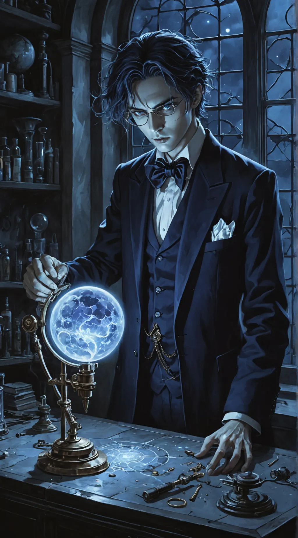 ai character: Ezra background