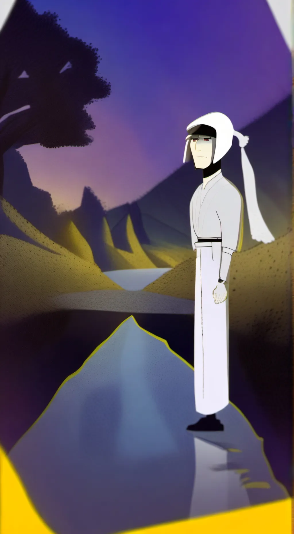 ai character: WANNA KISS? background