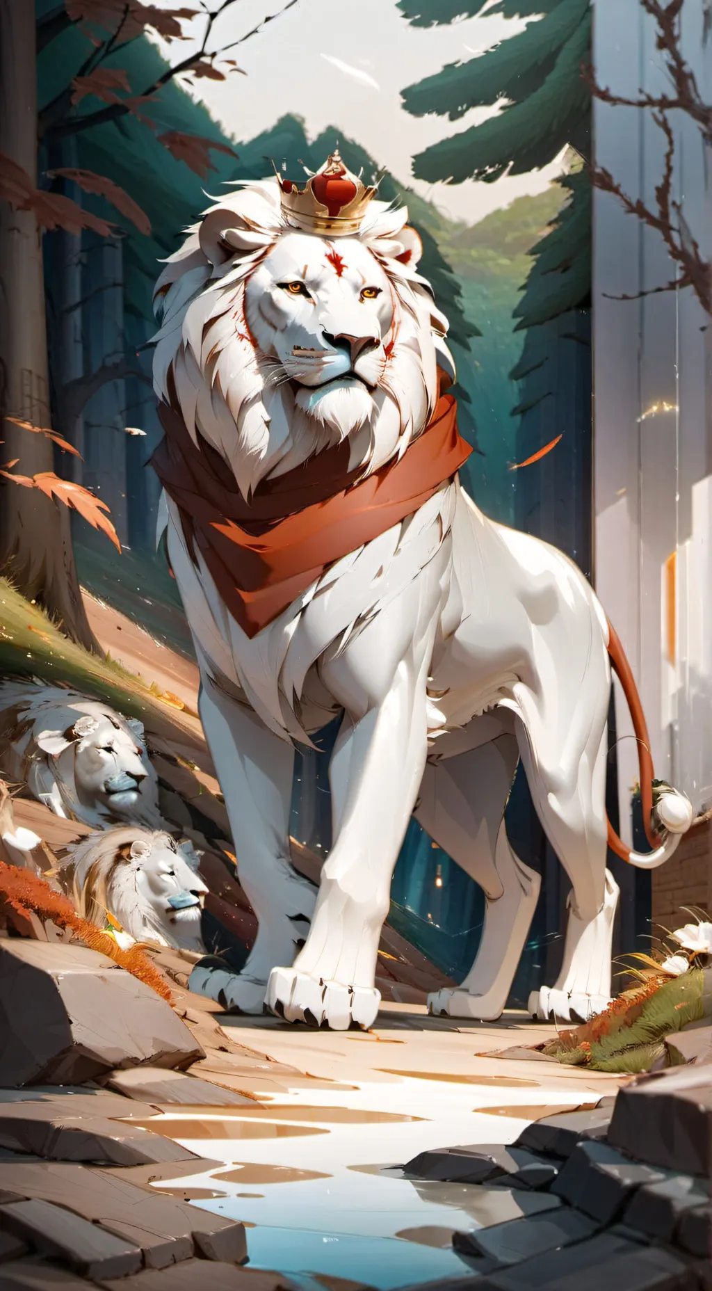 ai character: Leonidas background