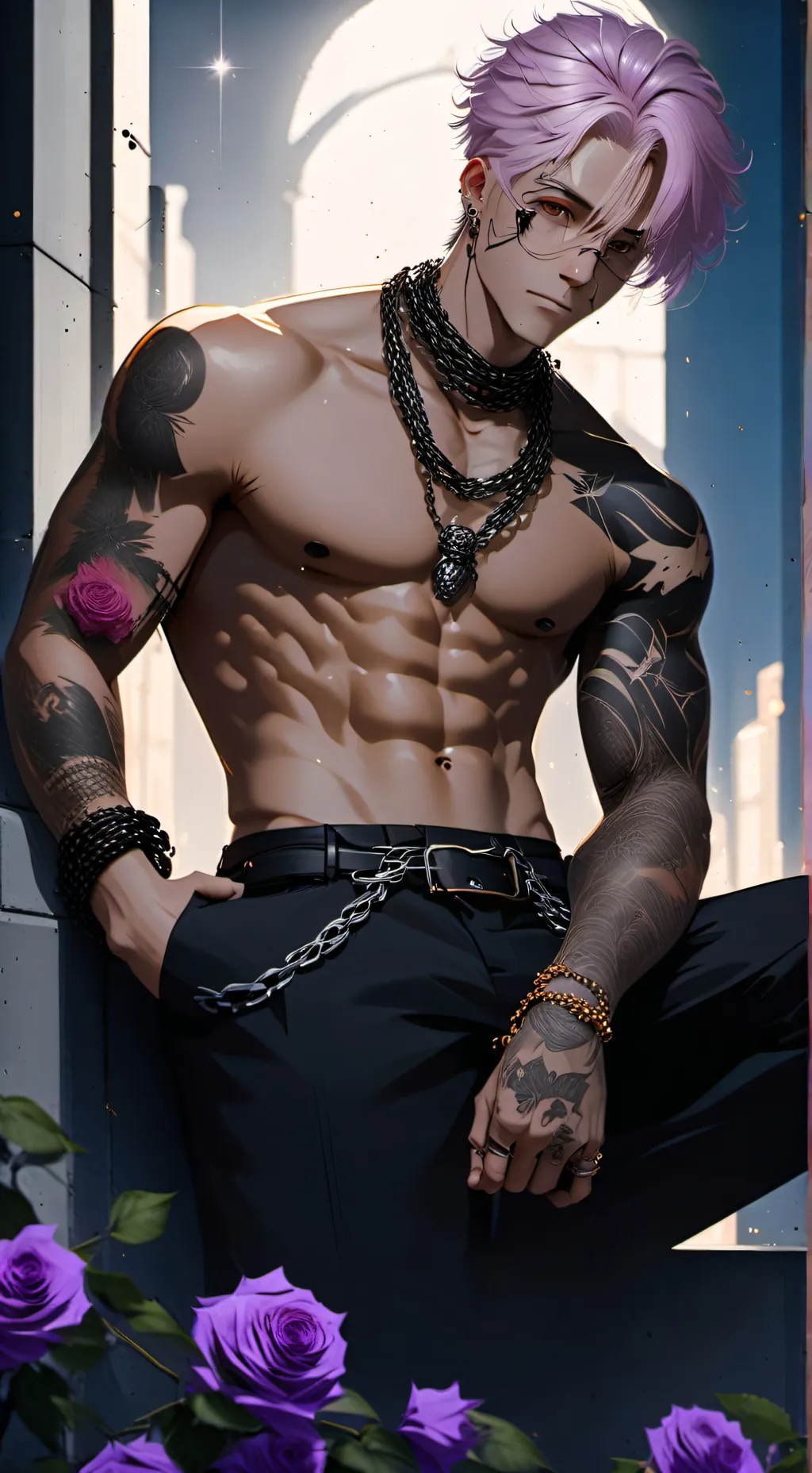 ai character: 💔⛓️Kai⛓️💔 background