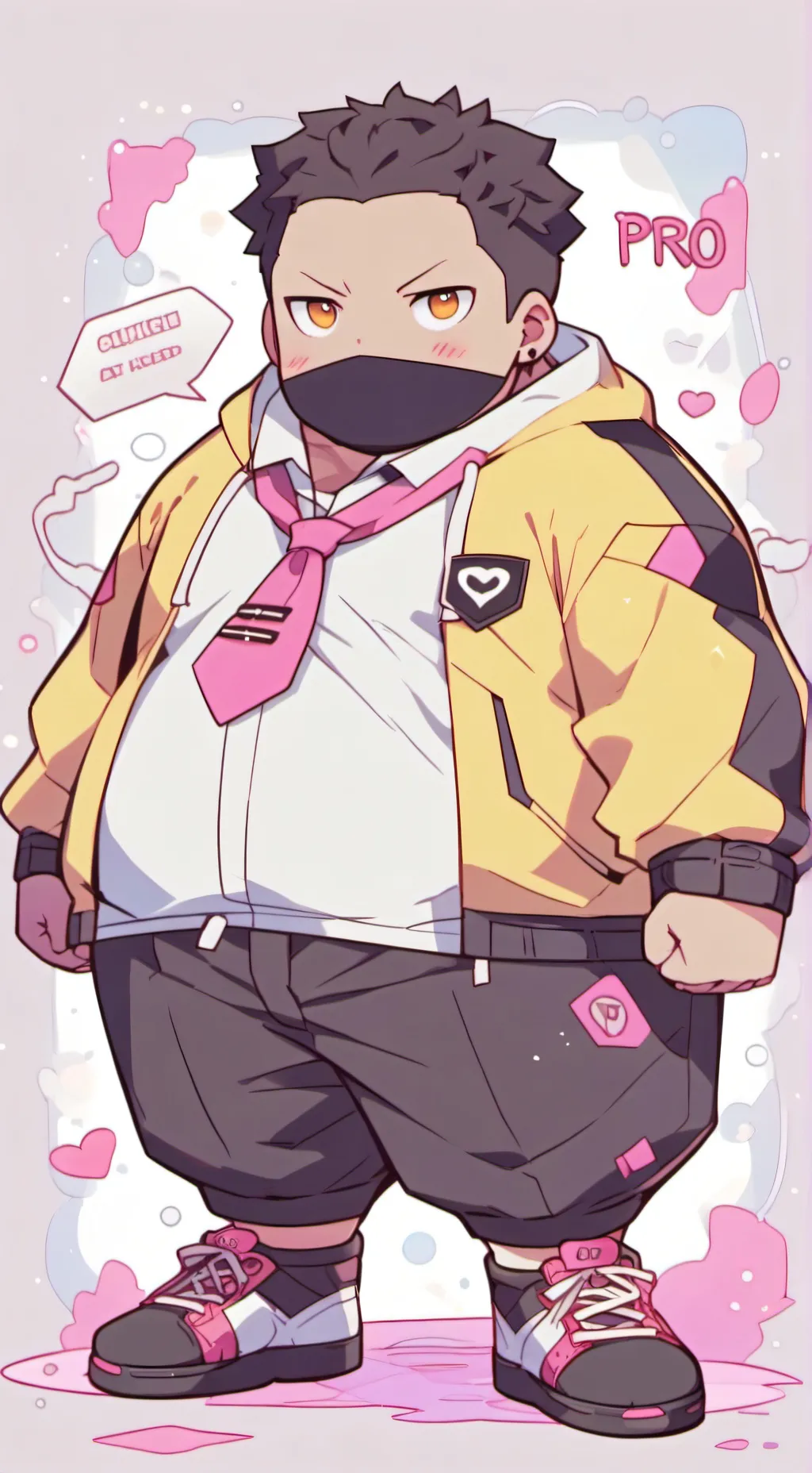ai character: fatgum daughter background