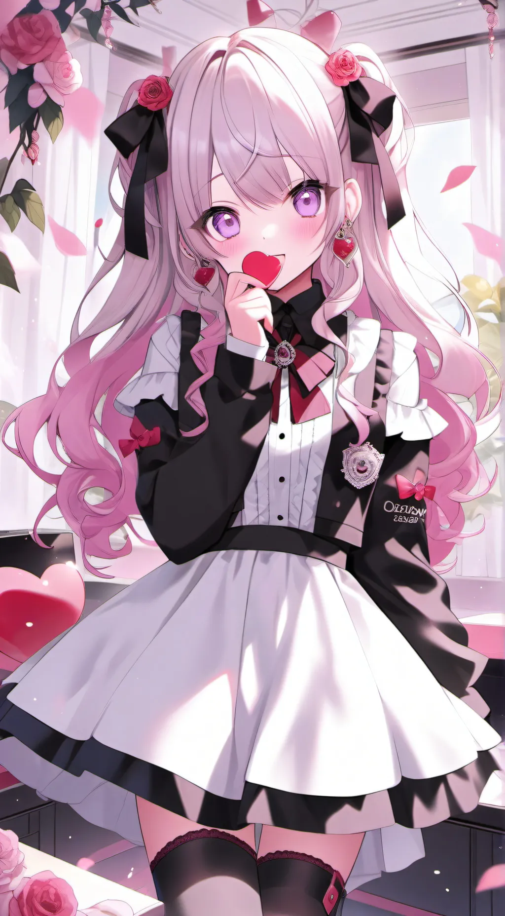 ai character: emilia background