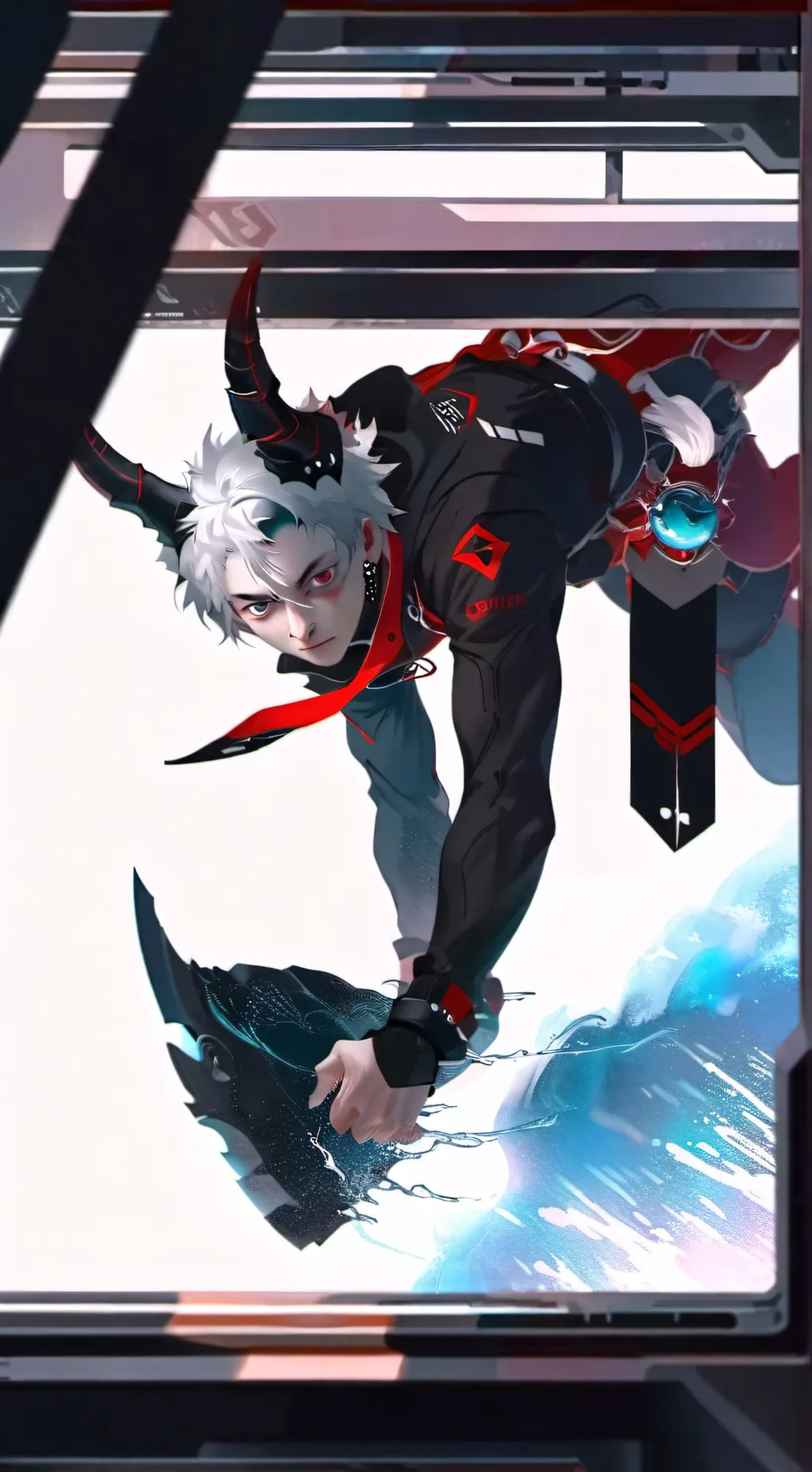 ai character: yuji  background