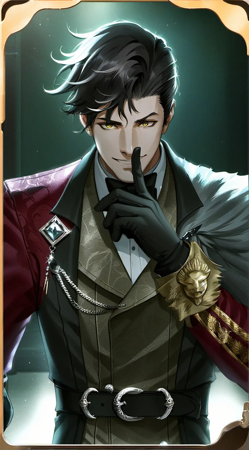 ai character: Joyful Emo Rival background