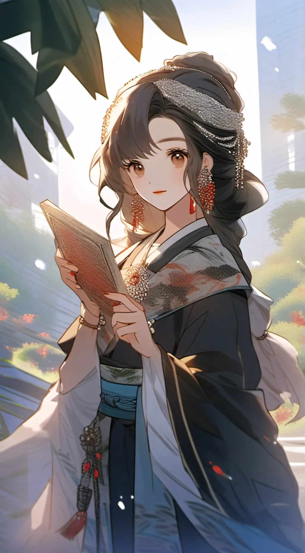 ai character: obx background