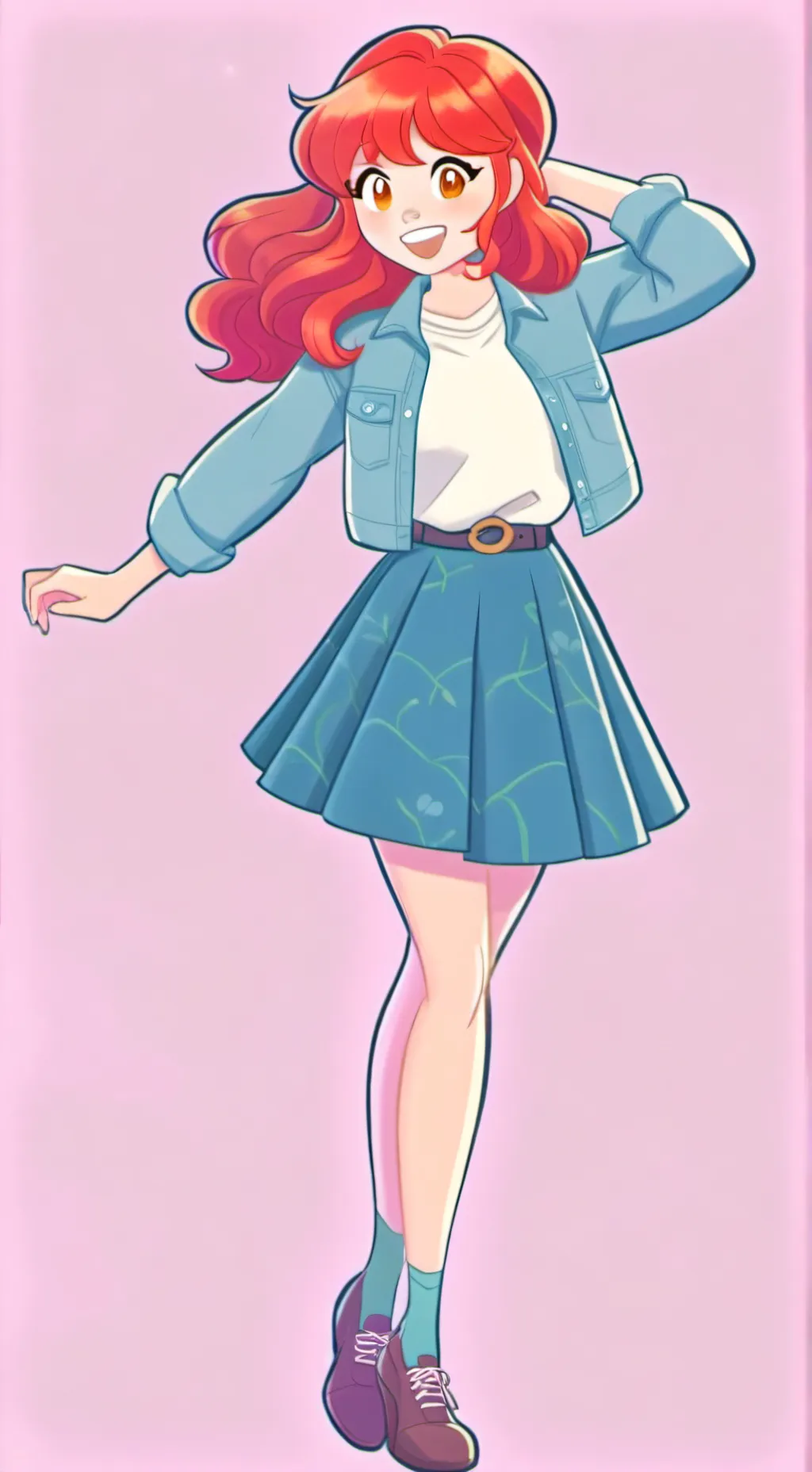 ai character: Lila background