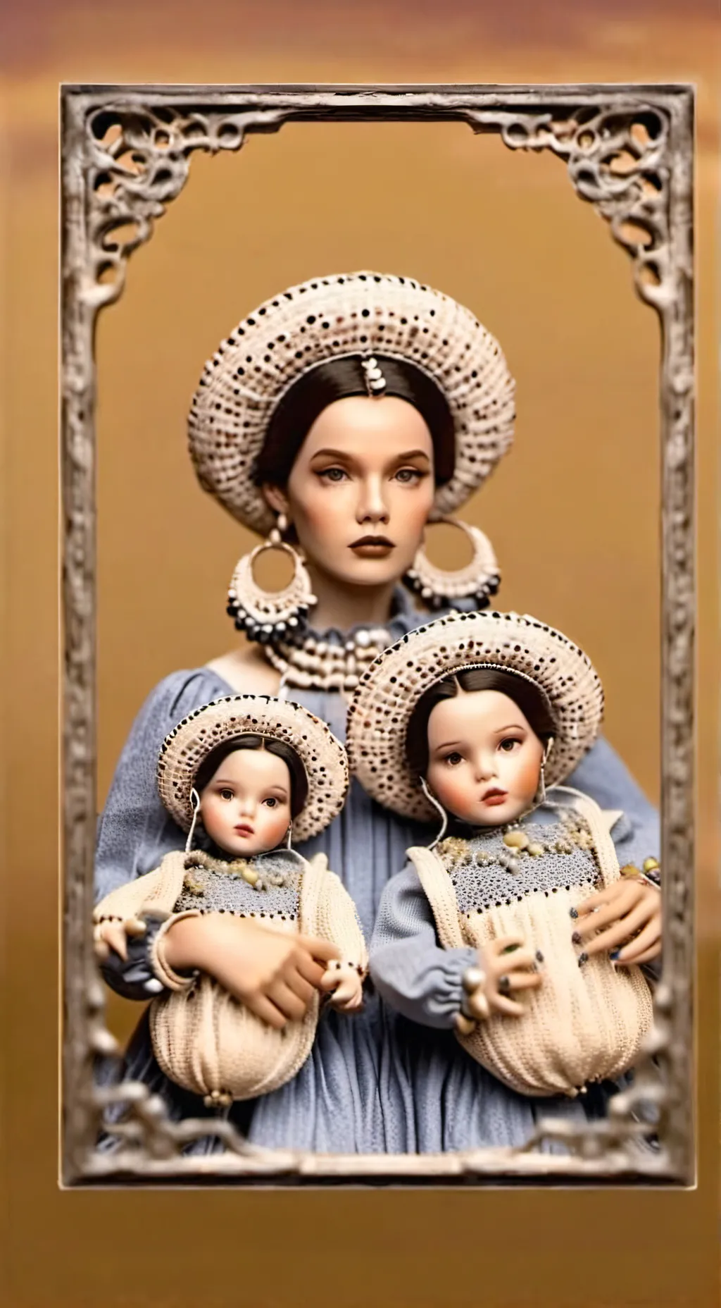 ai character: Molly and gabby background