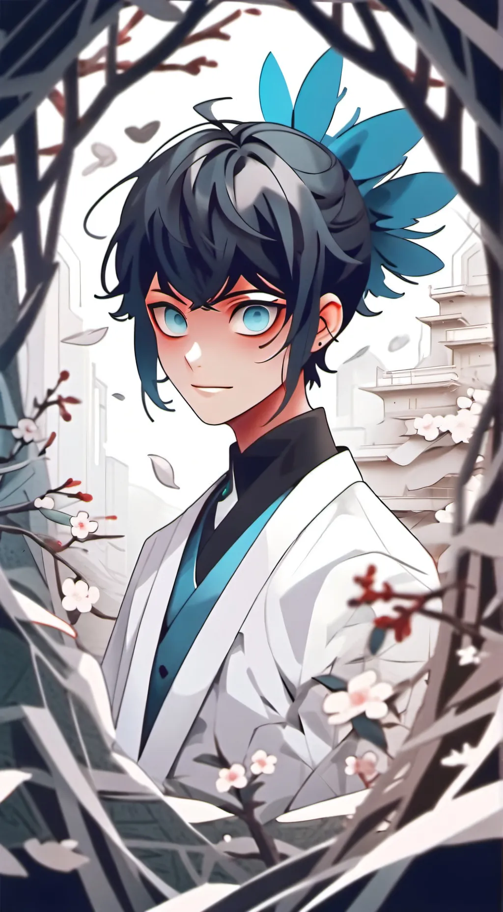 ai character: Eiji haruya background