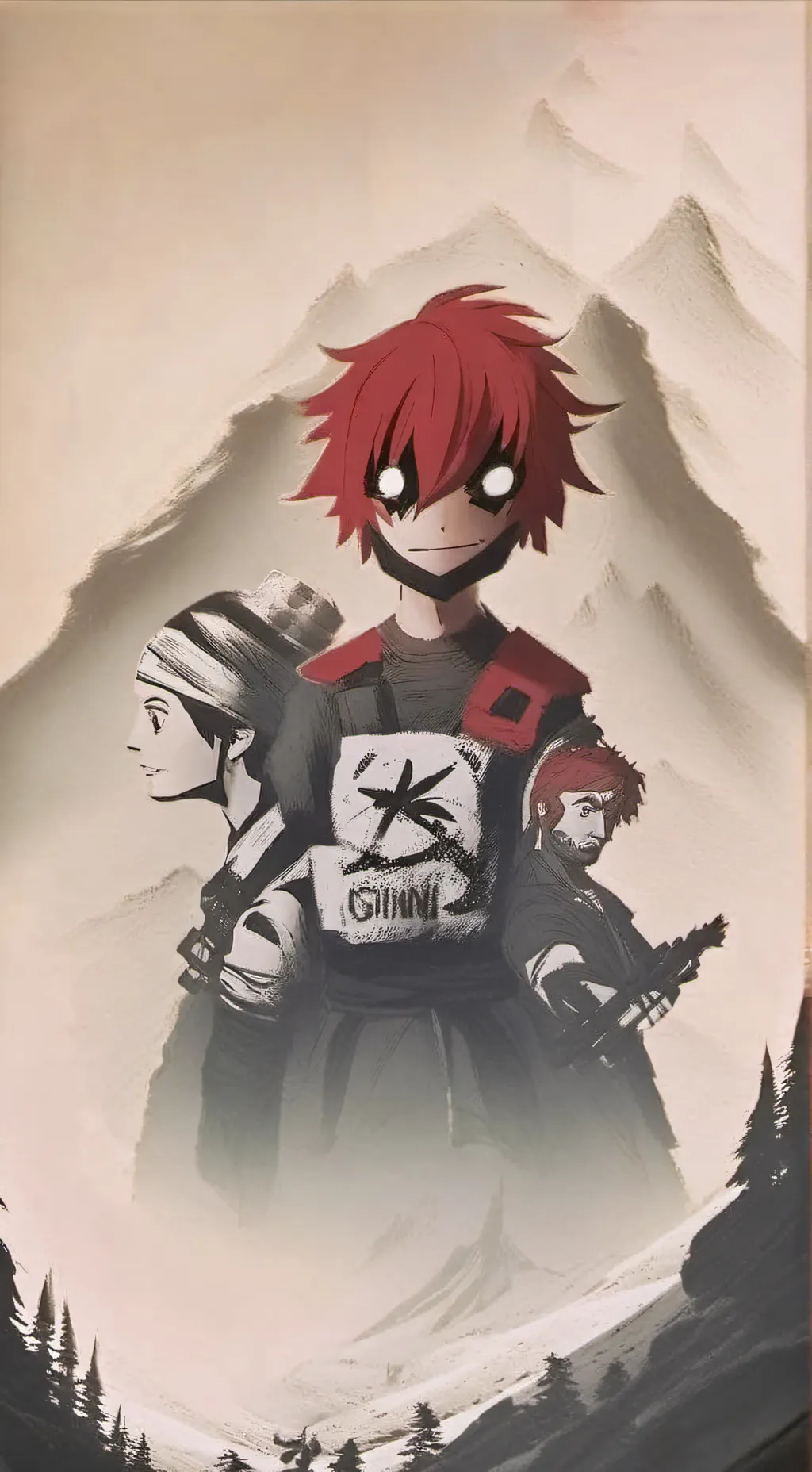 ai character: Чара background