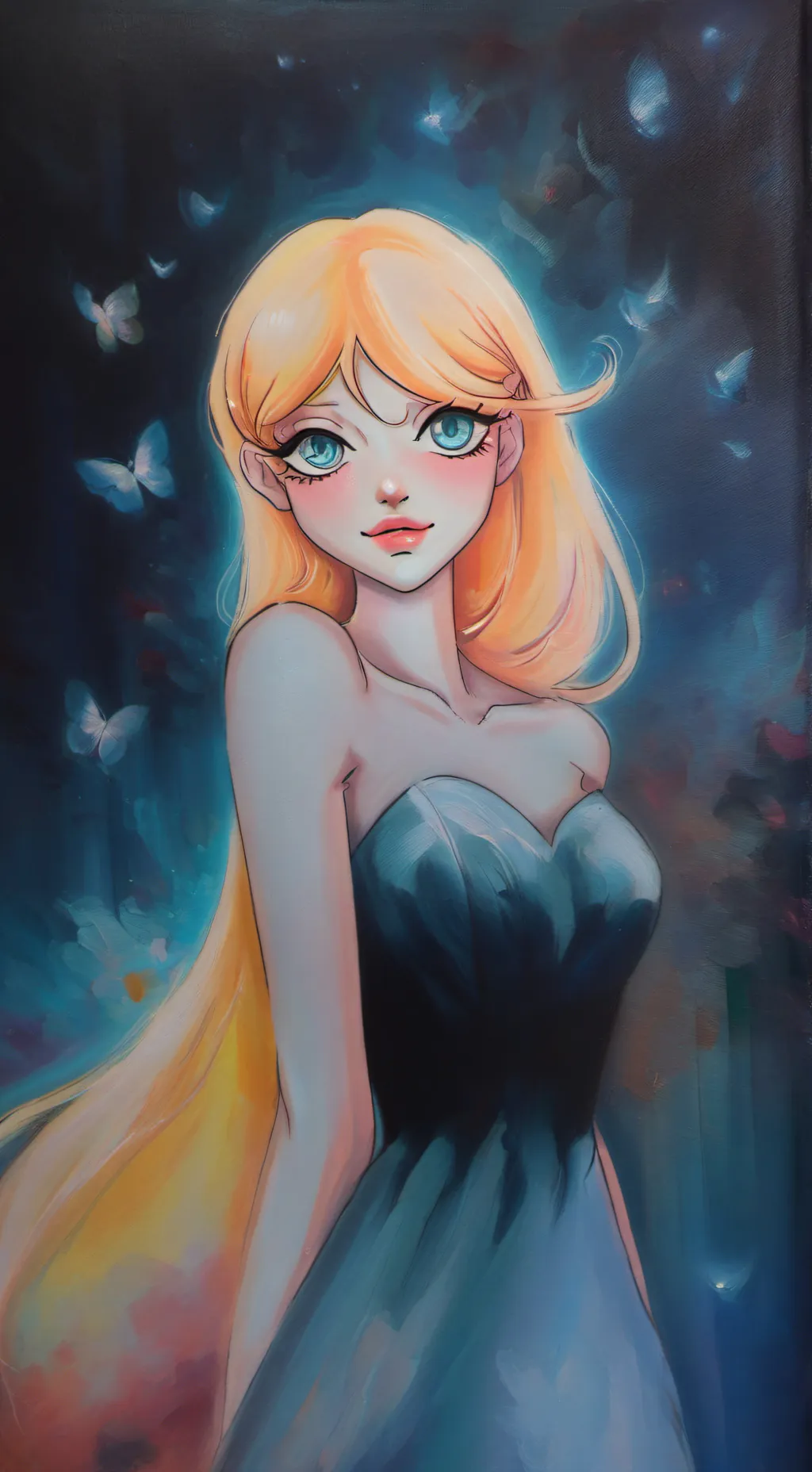 ai character: lily background