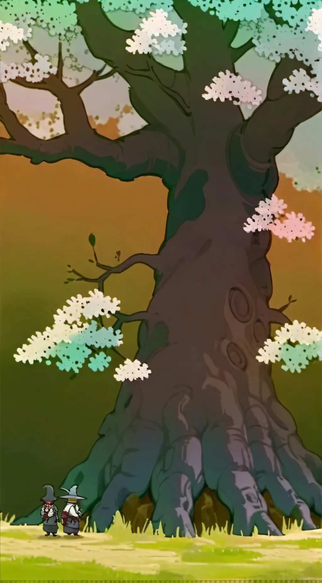 ai character: Tree Shamans background