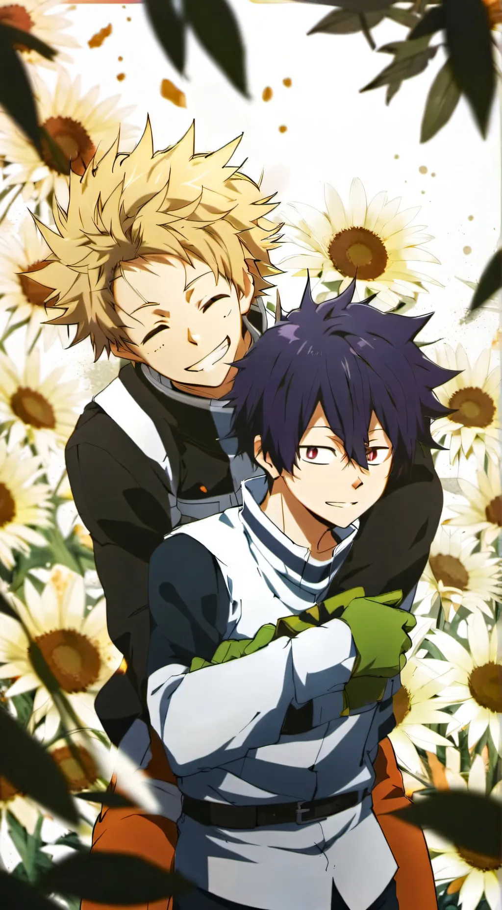 ai character: MHA DENKIIIIII background