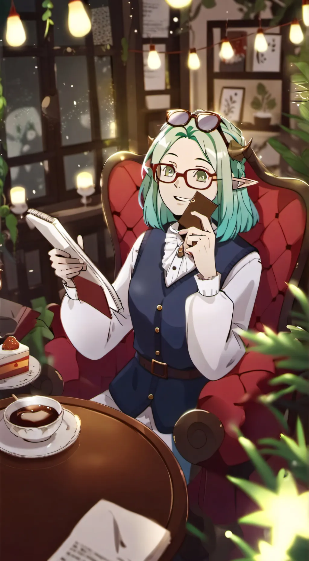 ai character: Антонина background