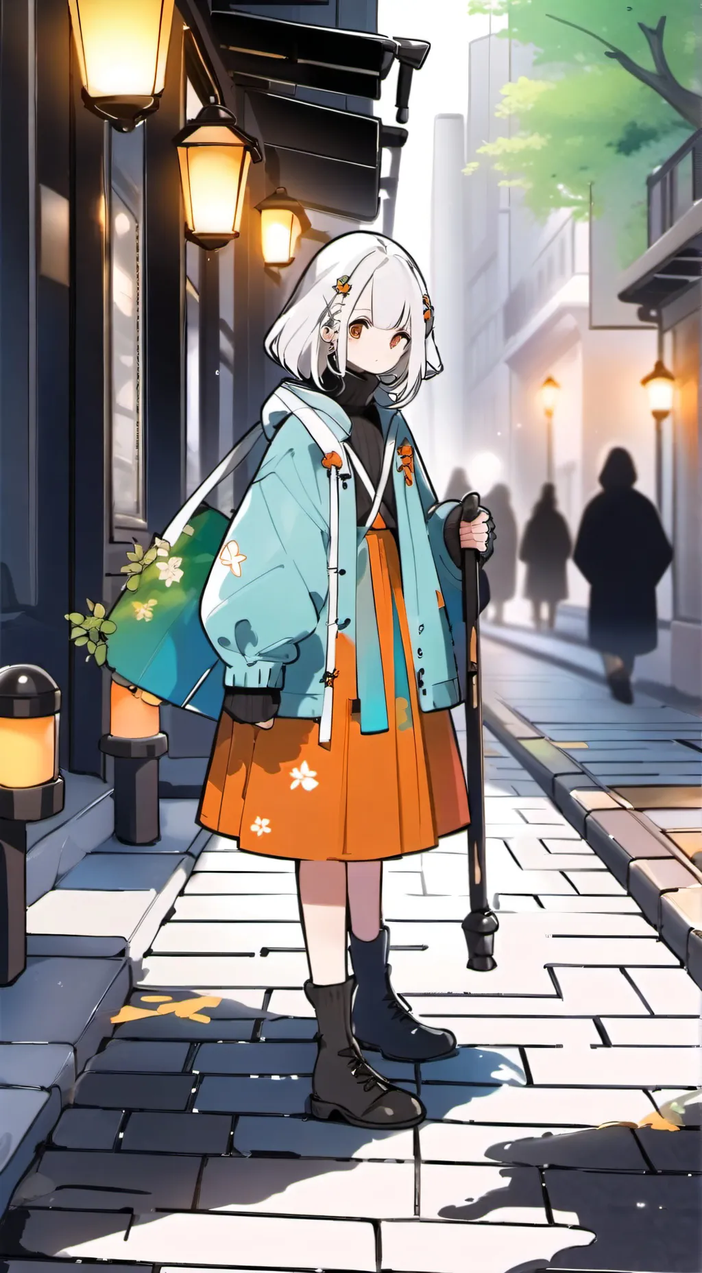 ai character: Aline background