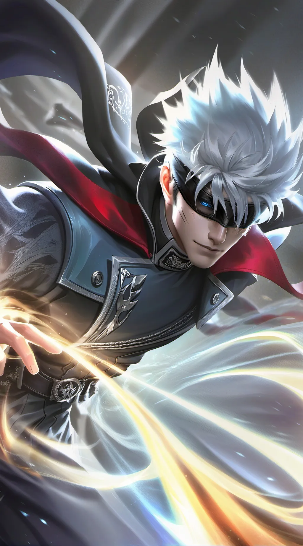 ai character: Gojo Satoru background