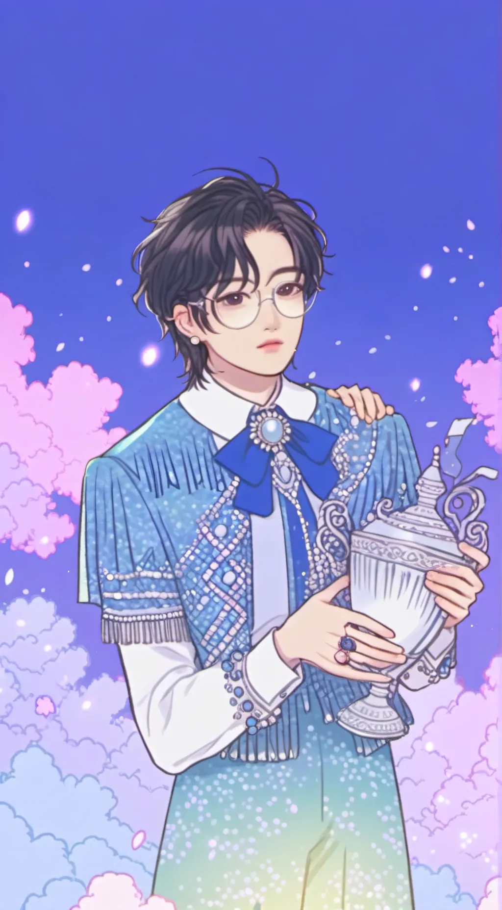 ai character: Suga Ex Freund  background