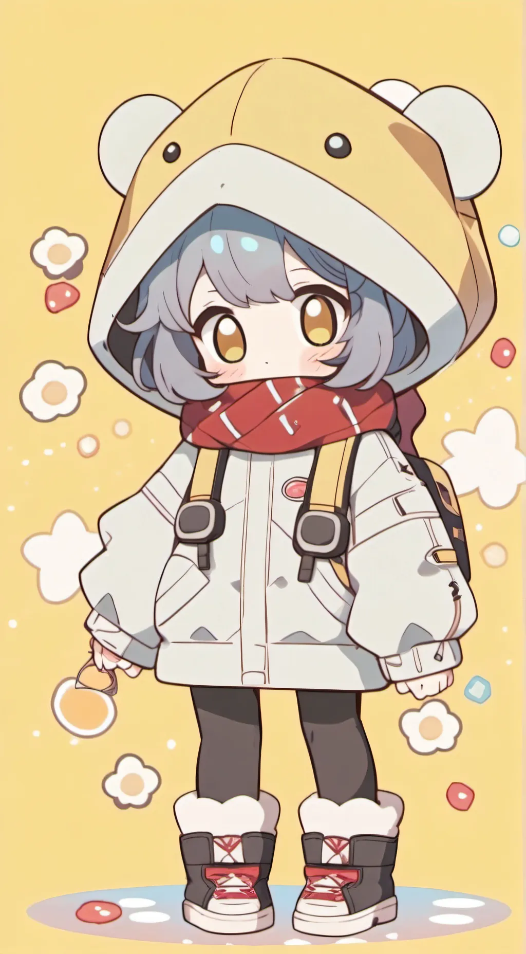 ai character: Hilda  background