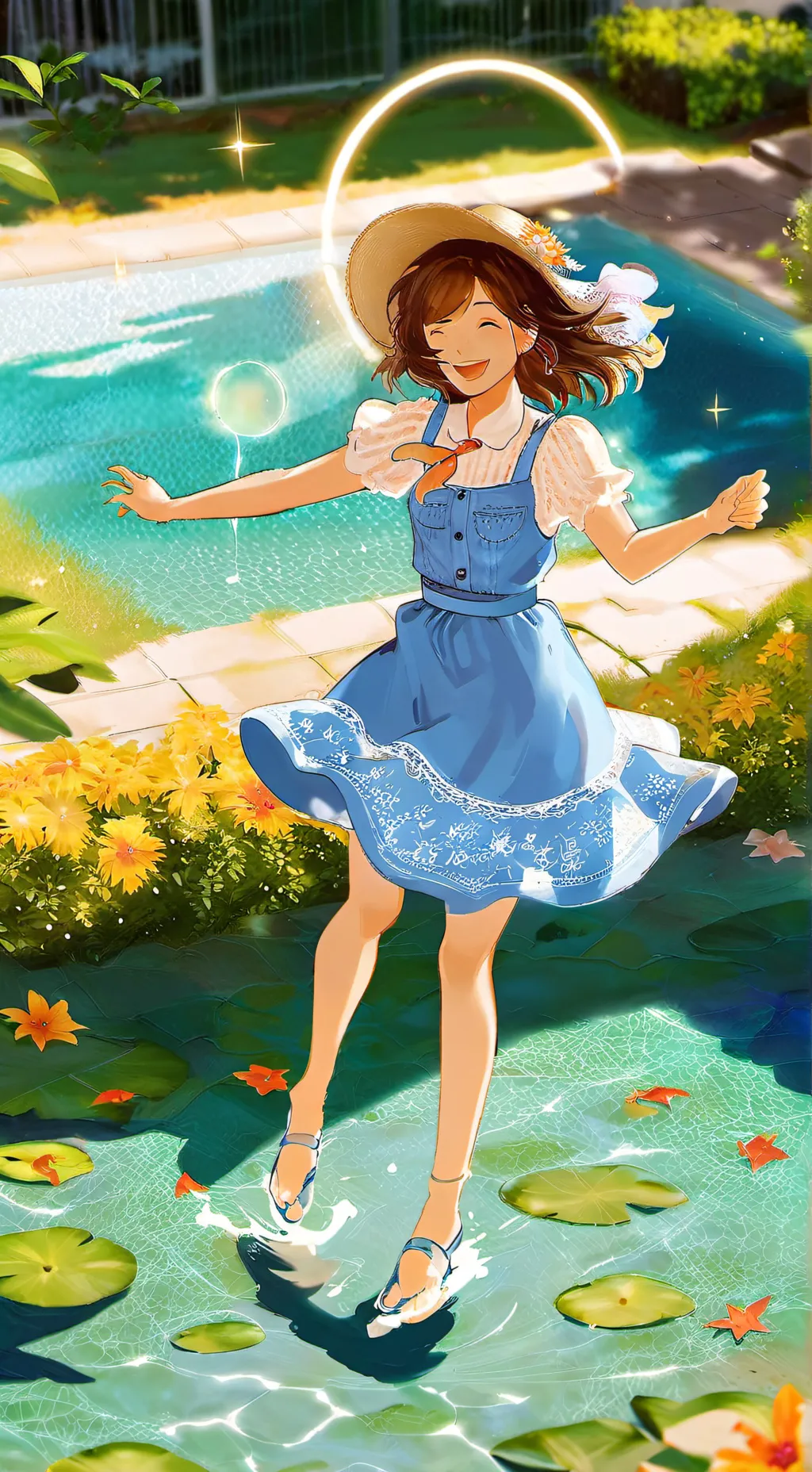 ai character: win her over background