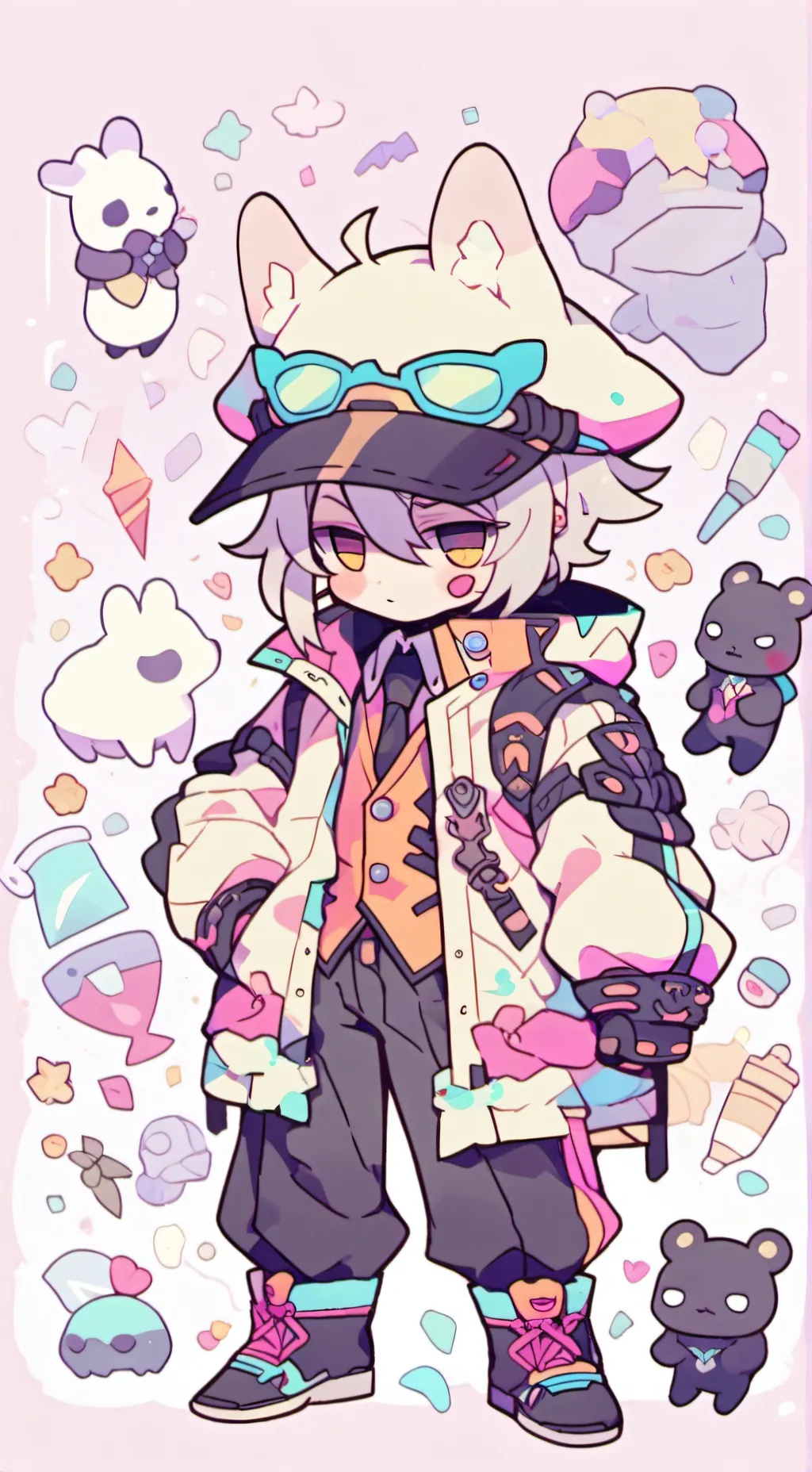 ai character: Helluva boss rt background