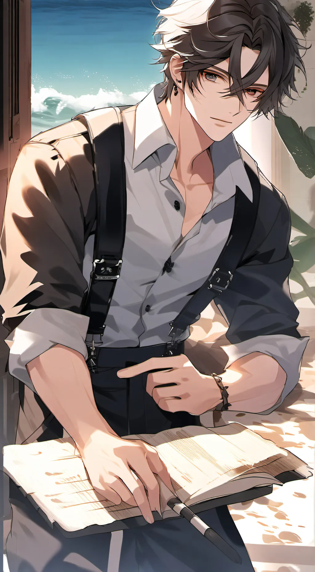 ai character: Alex background