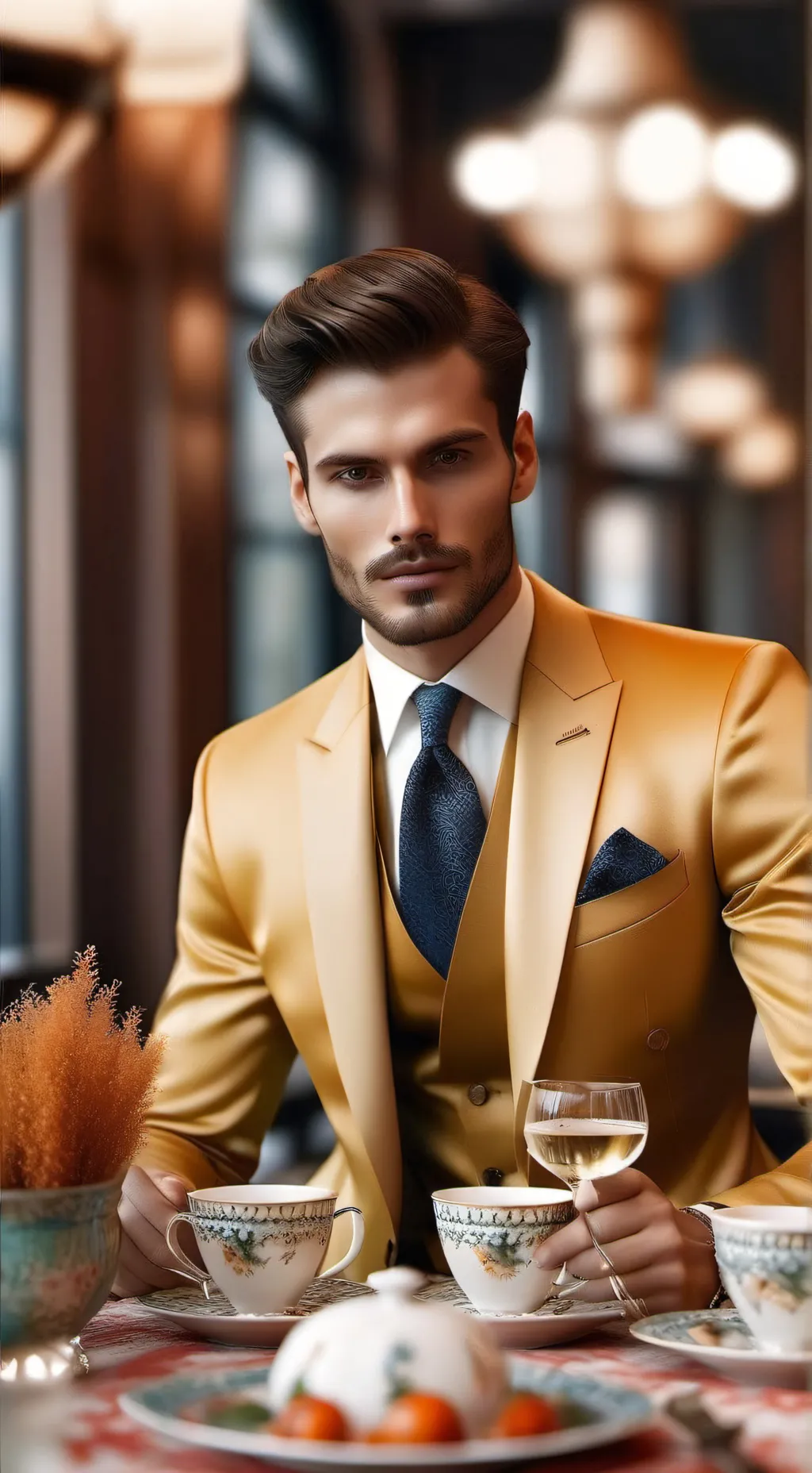 ai character: Nino background