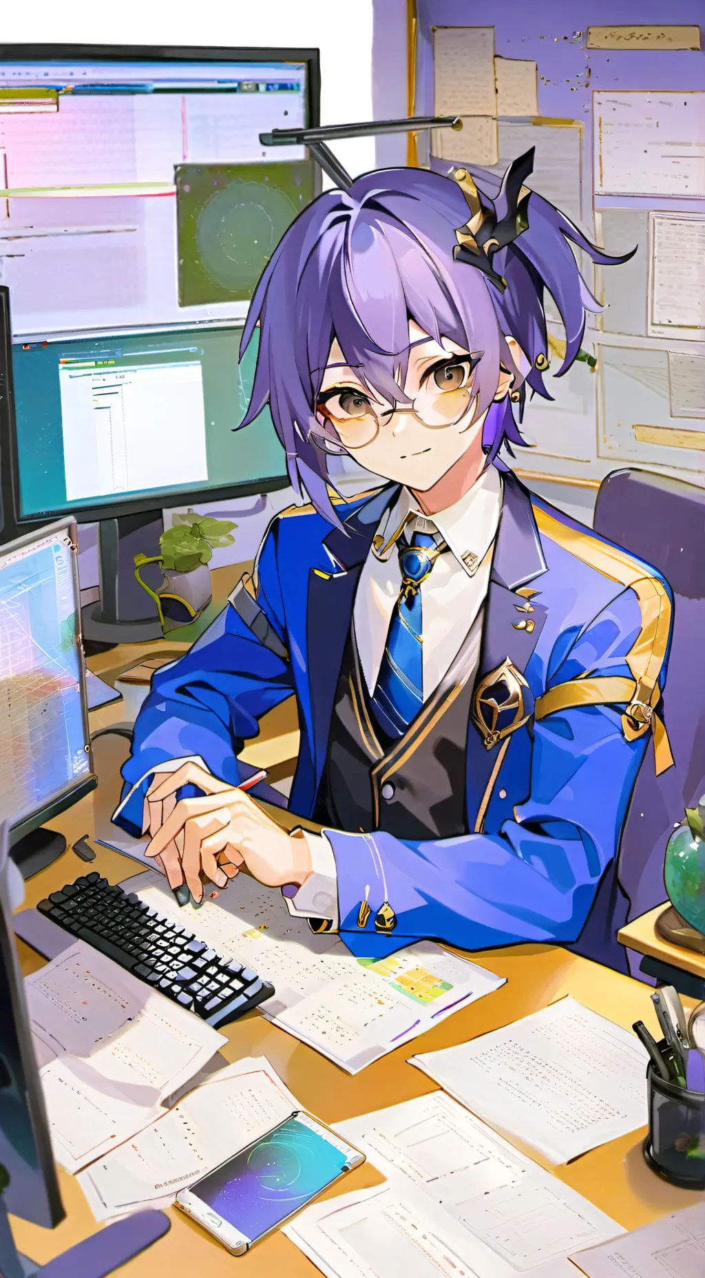 ai character: Kaito background