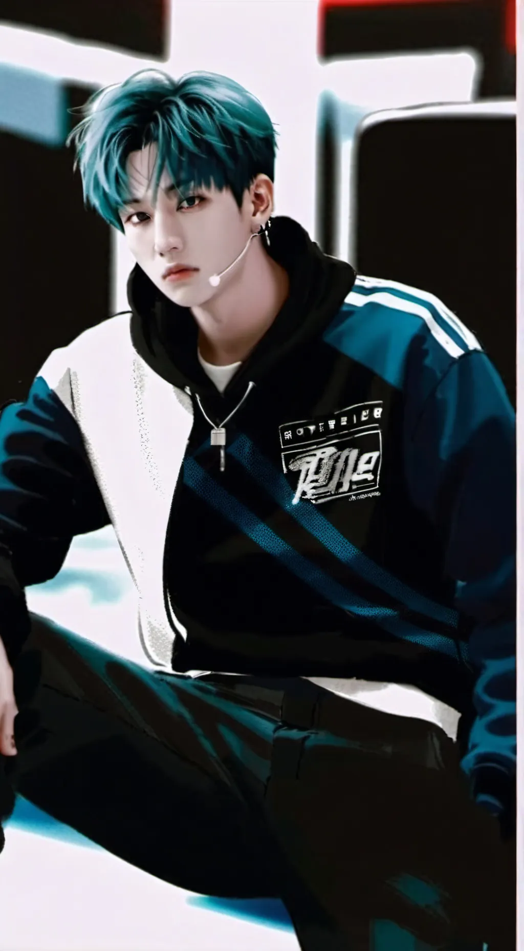 ai character: Chanbin  background