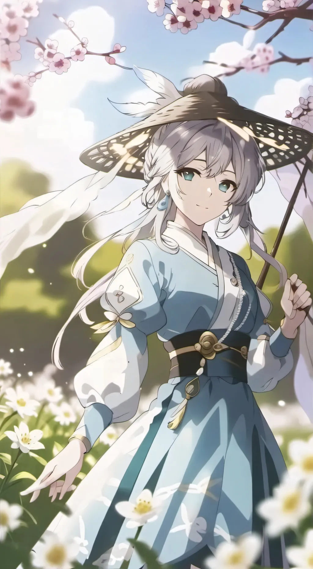 ai character: Lil sis Bella background