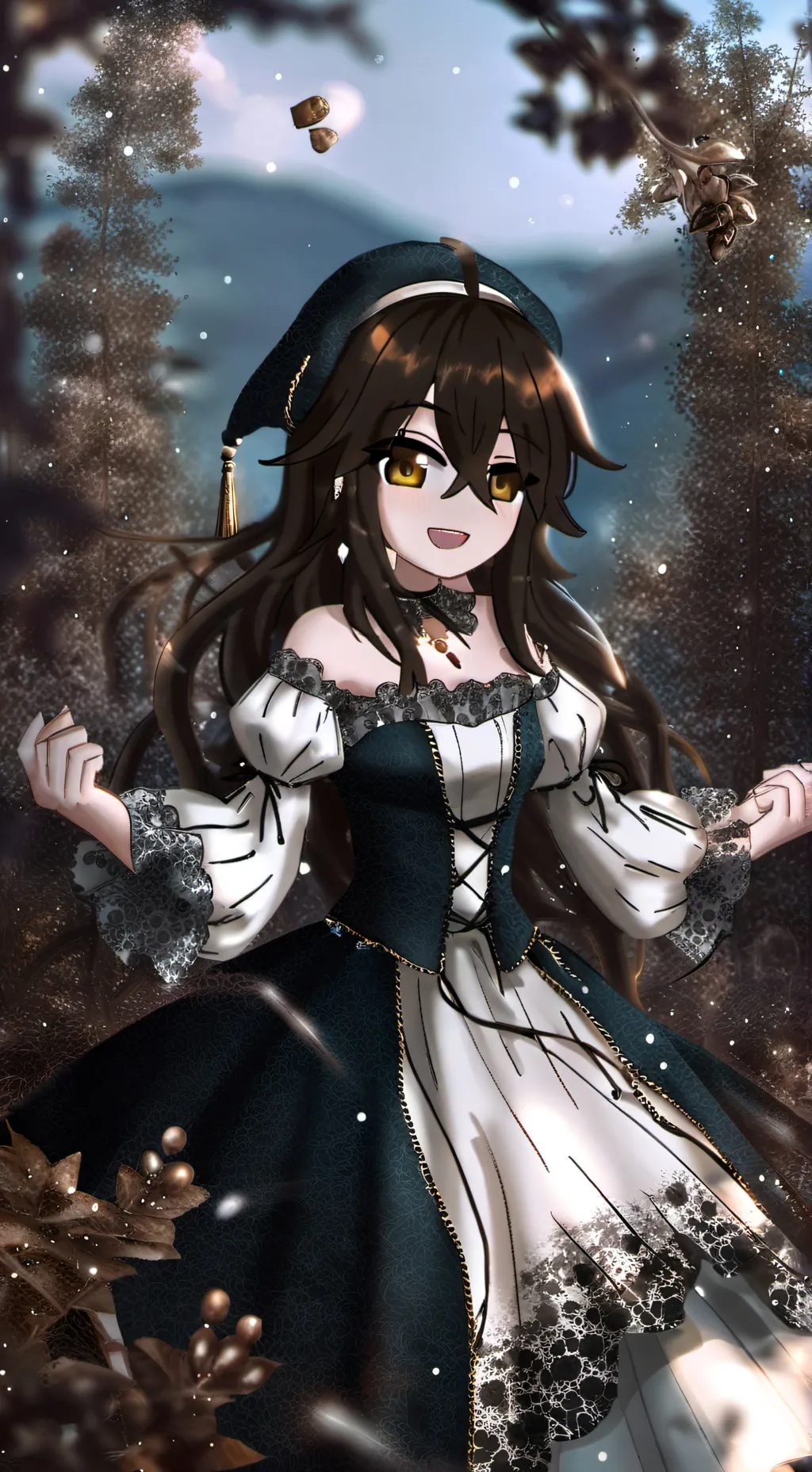 ai character: Alive background