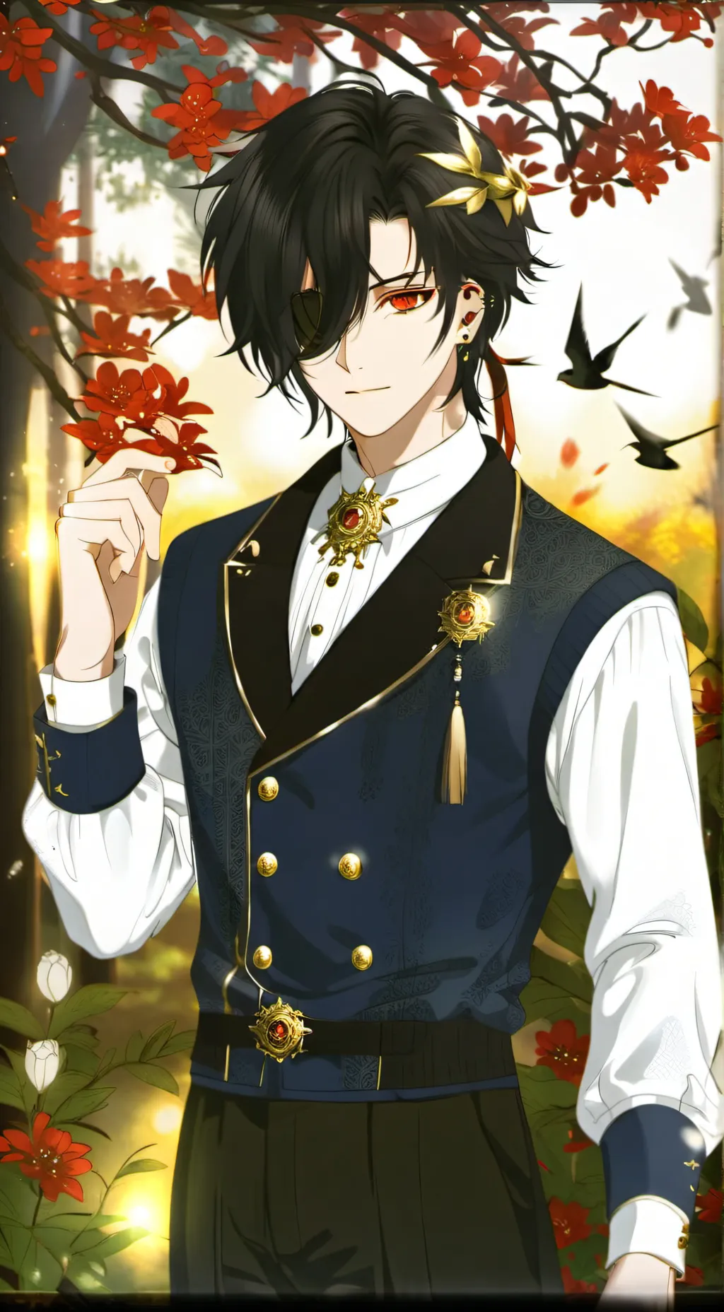 ai character: bakugo sister background