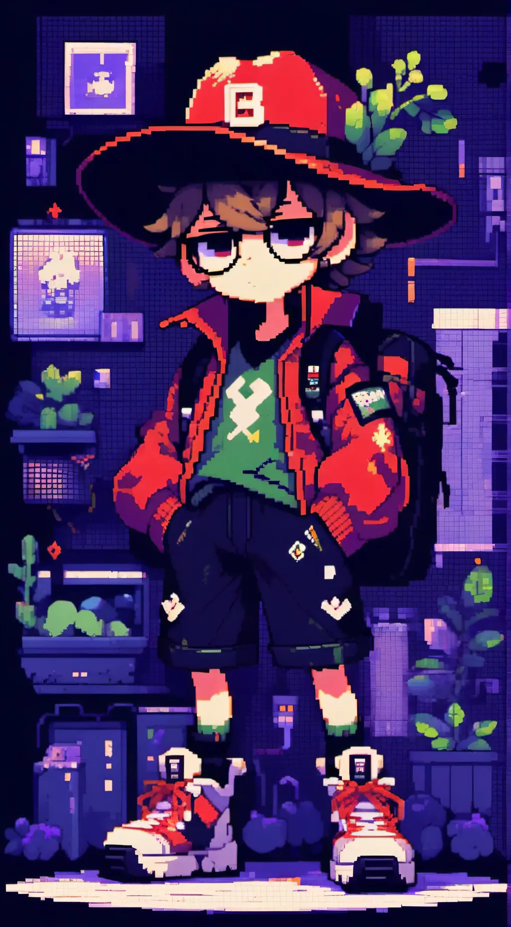 ai character: Bamb background