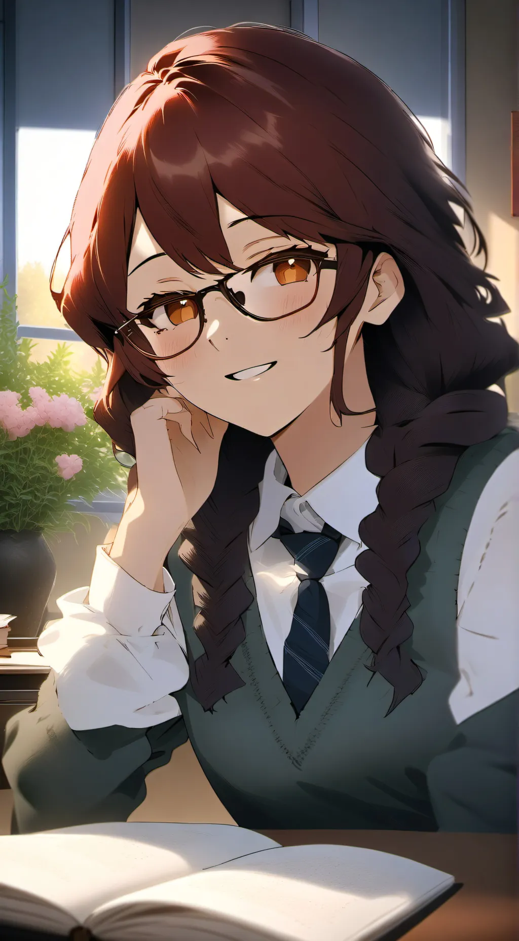 ai character: Yui background