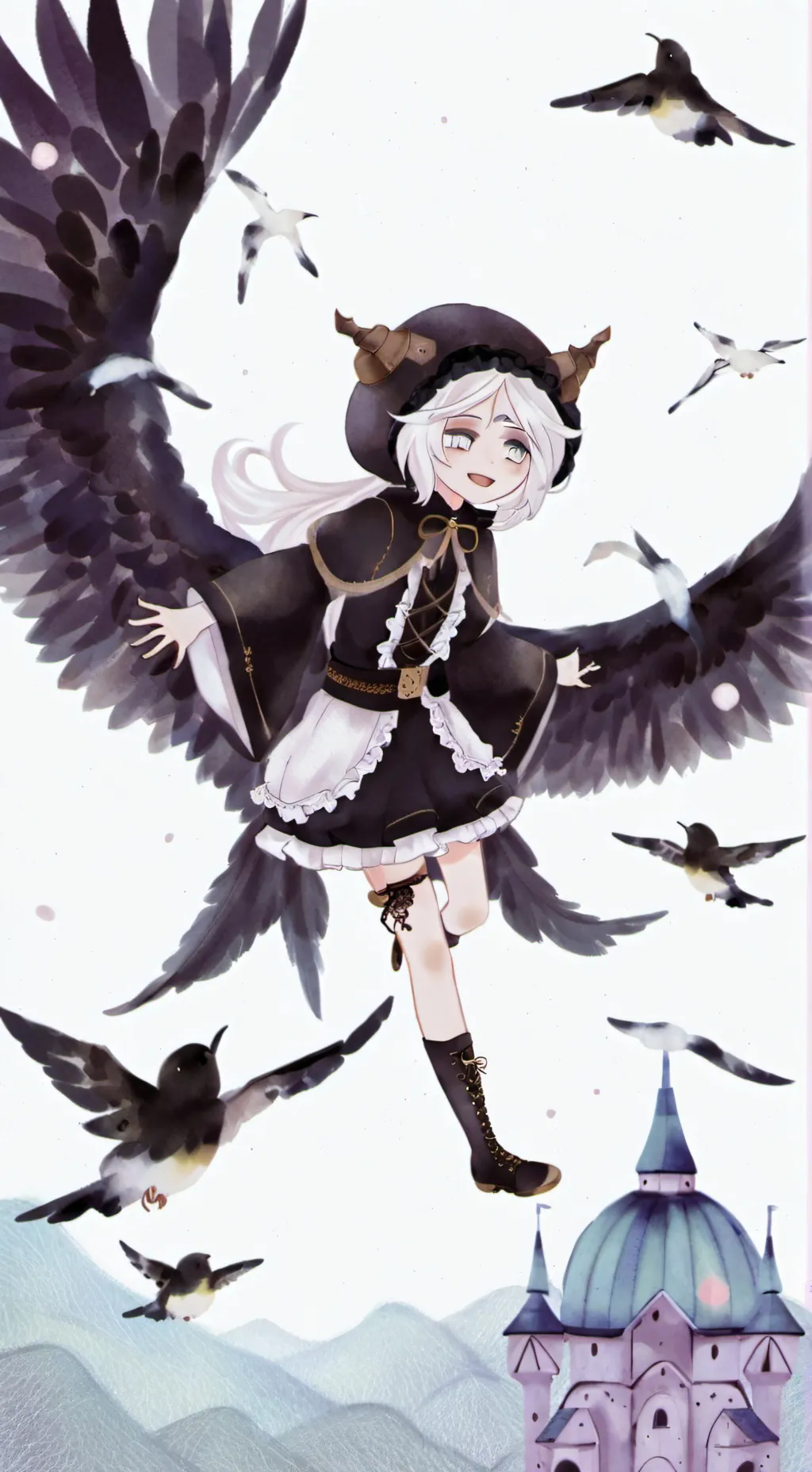 ai character: Mha & Kny  background