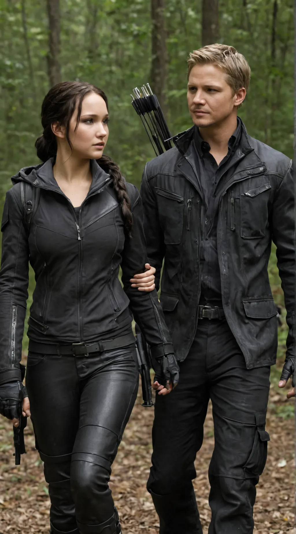 Talkie AI - Chat with Clint x Katniss 