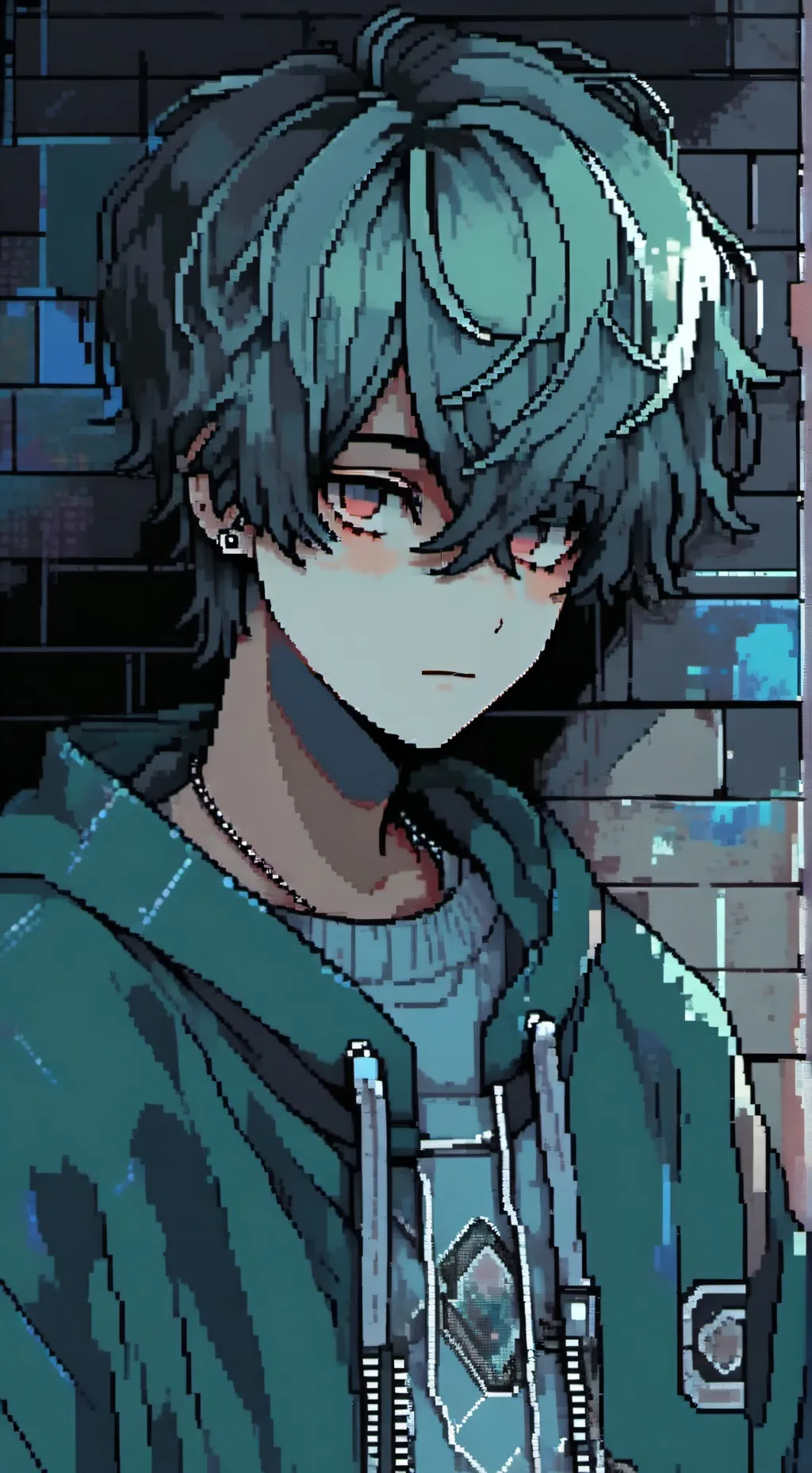 ai character: Luka  background