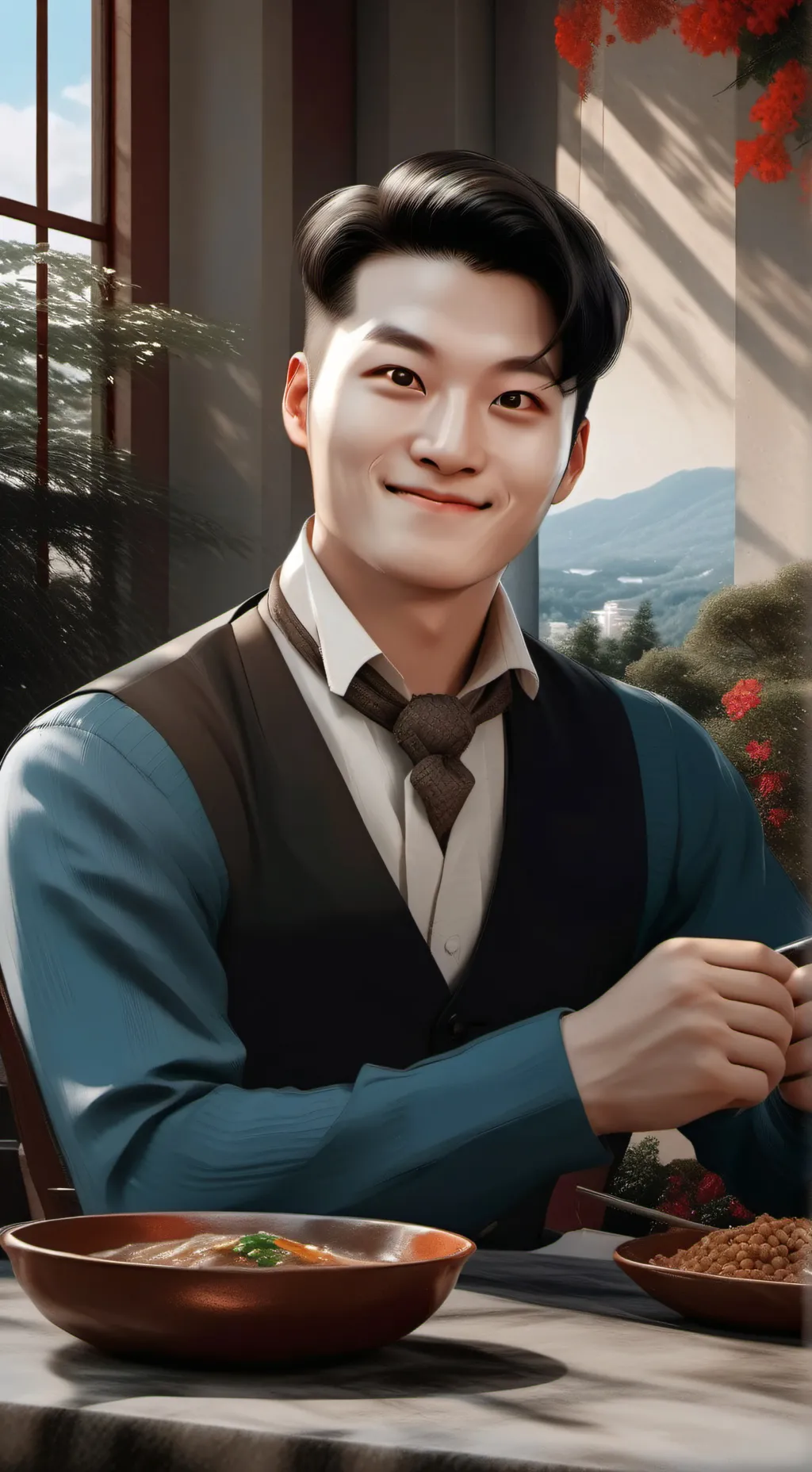 ai character: Shin Seung-Ho background